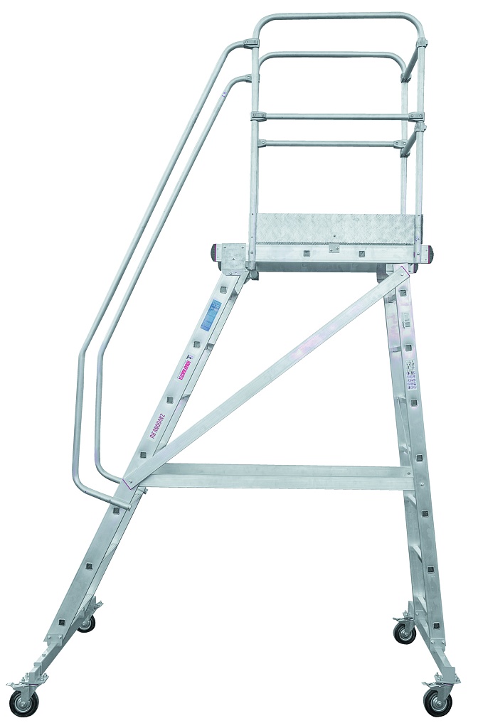 Лестница односторонняя с платформой NV 5510