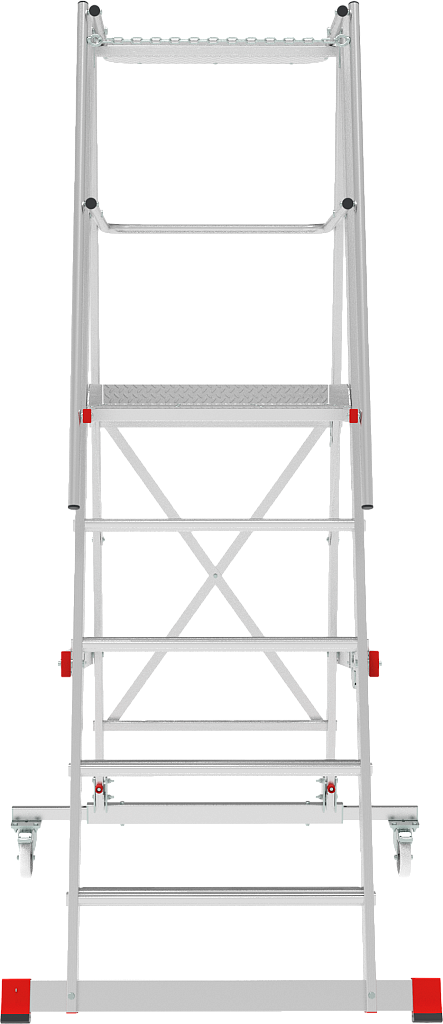 Лестница-стремянка складная с платформой NV 5540