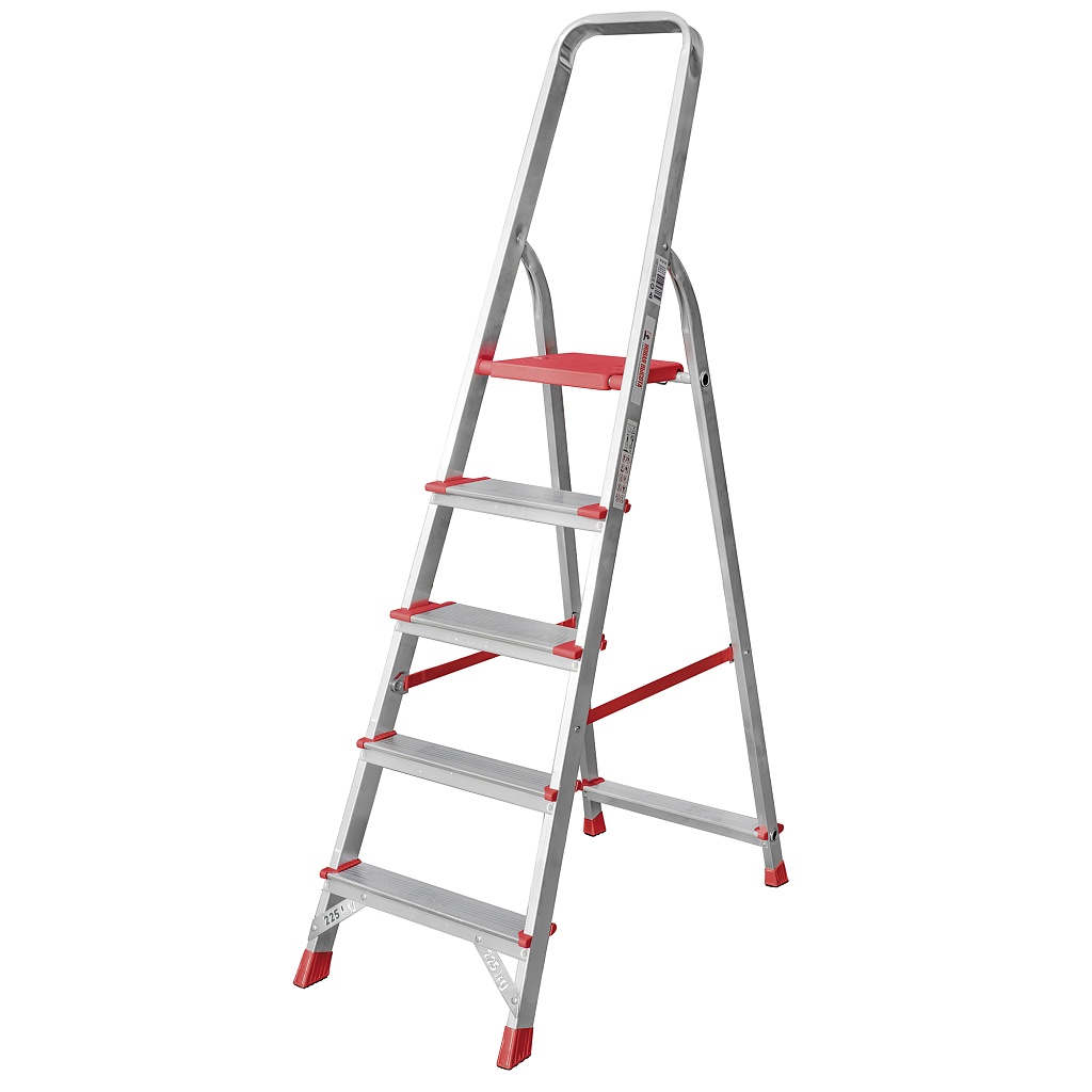 Стремянка с верхними ступенями 130 мм NV 3112