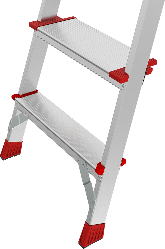 Алюминиевая стремянка, ст. 130 мм NV 3137