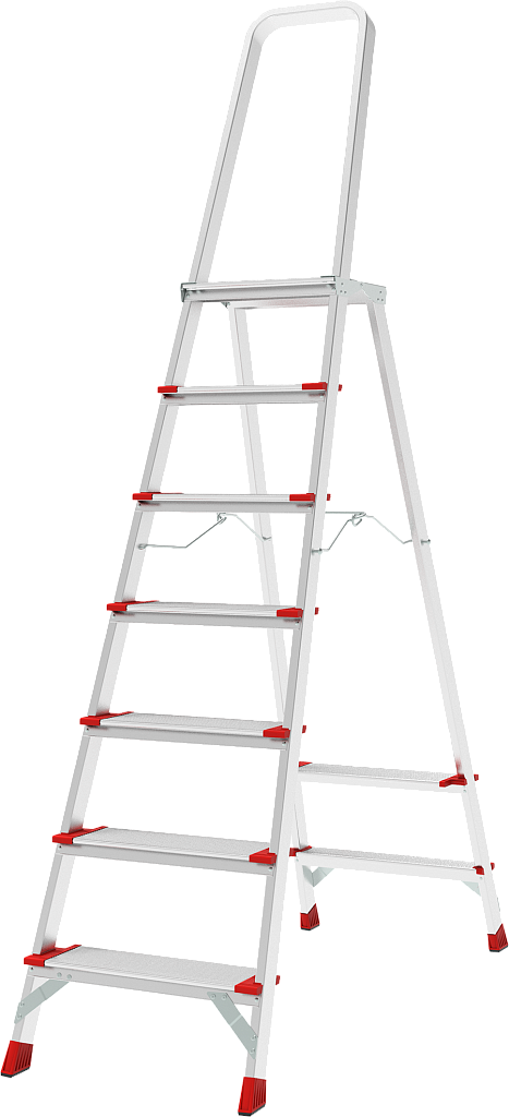 Алюминиевая стремянка, ст. 130 мм NV 3137