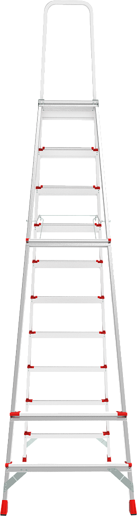 Алюминиевая стремянка, ст. 130 мм NV 3137