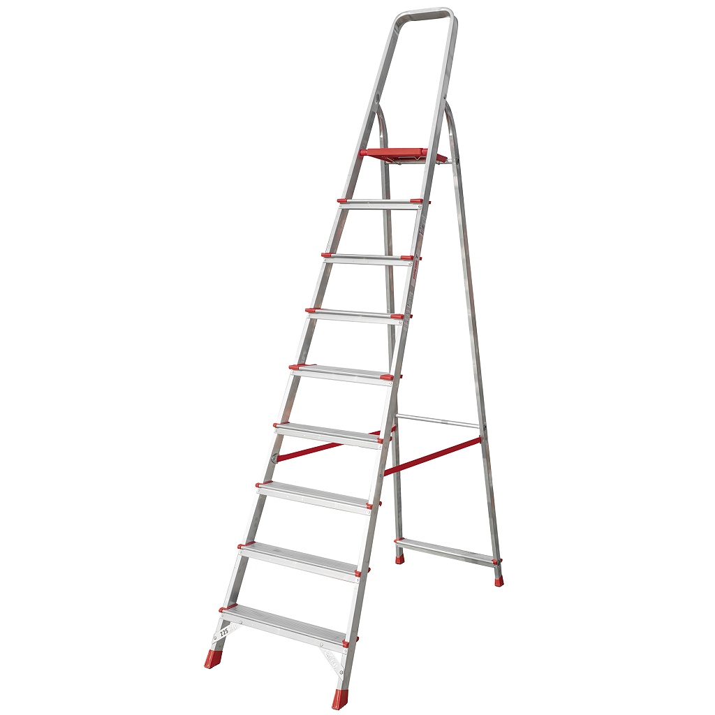 Стремянка с верхними ступенями 130 мм NV 3112