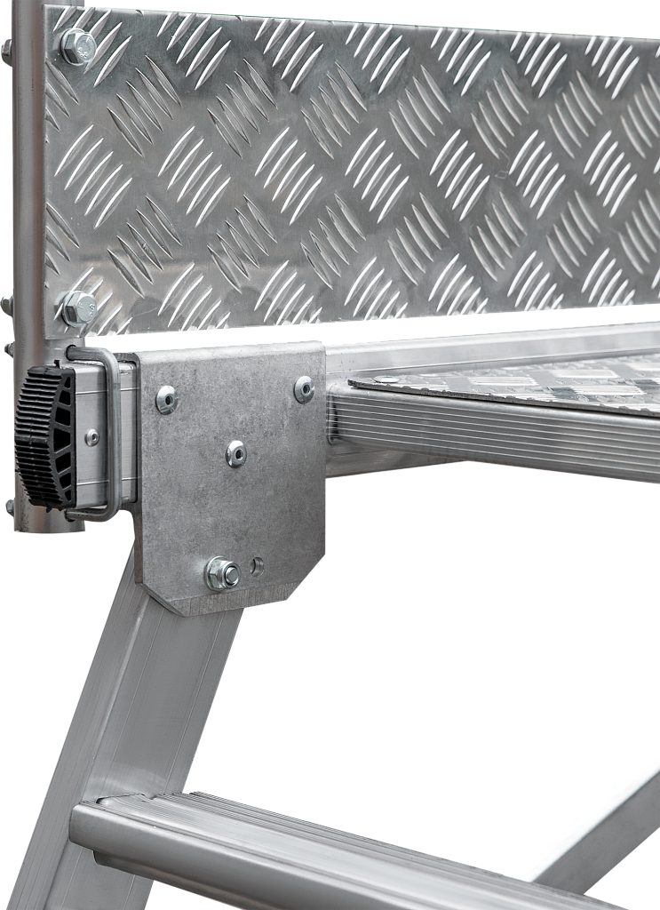 Лестница передвижная с площадкой высотой 0,6 м NV 8000070