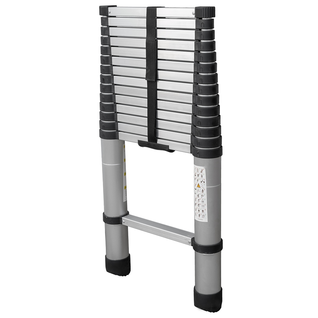 Лестница алюминиевая телескопическая приставная 2211ТЛ