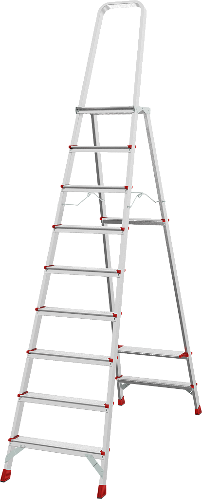 Стремянка со ступенями 80 мм NV 3130