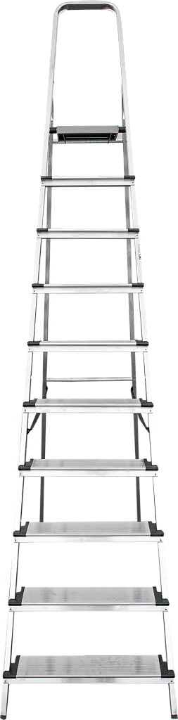 Алюминиевая стремянка со ступенями 130 мм NV 1117