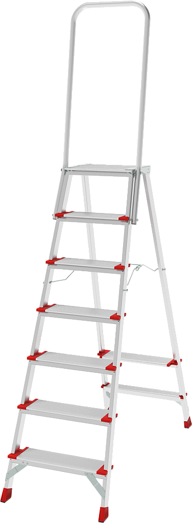 Анодированная стремянка с высокой дугой, ст. 130 мм NV 3139А