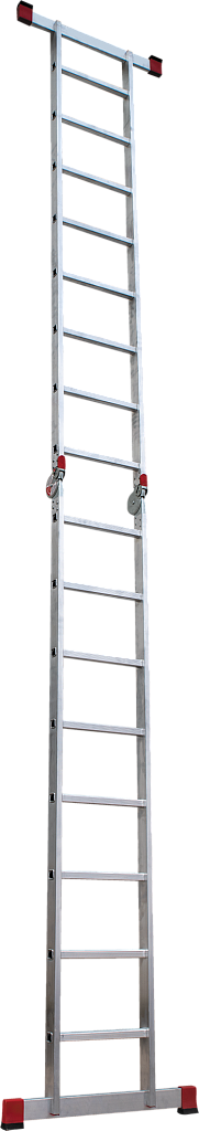 Лестница шарнирная двухсекционная NV 3310