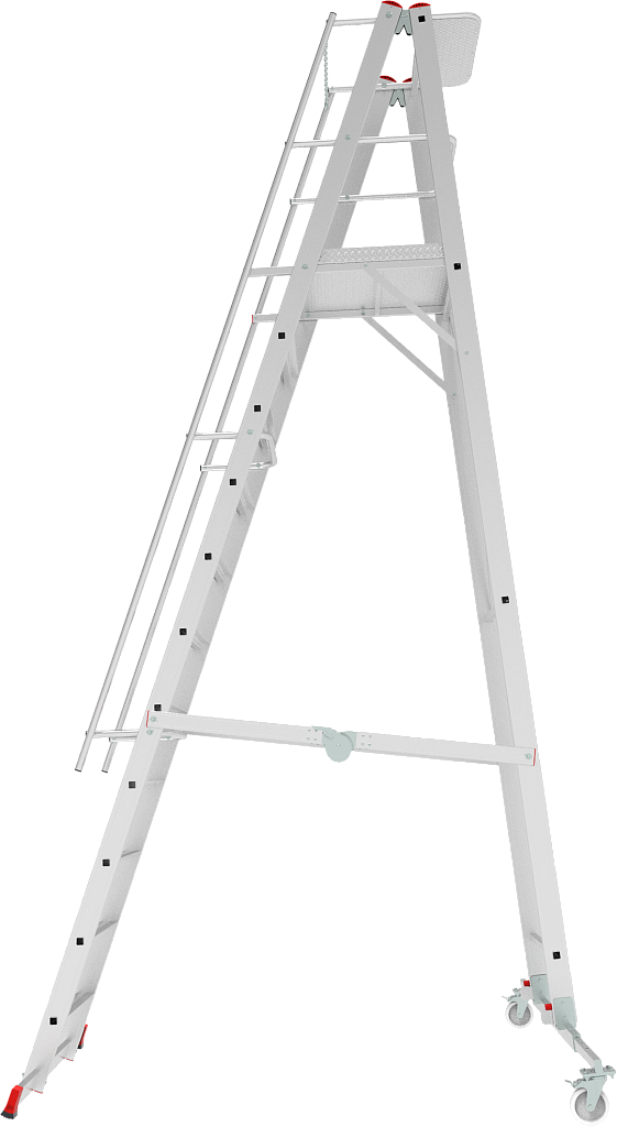 Лестница-стремянка складная с платформой NV 5540