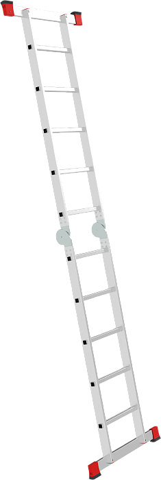 Лестница шарнирная двухсекционная NV 3310