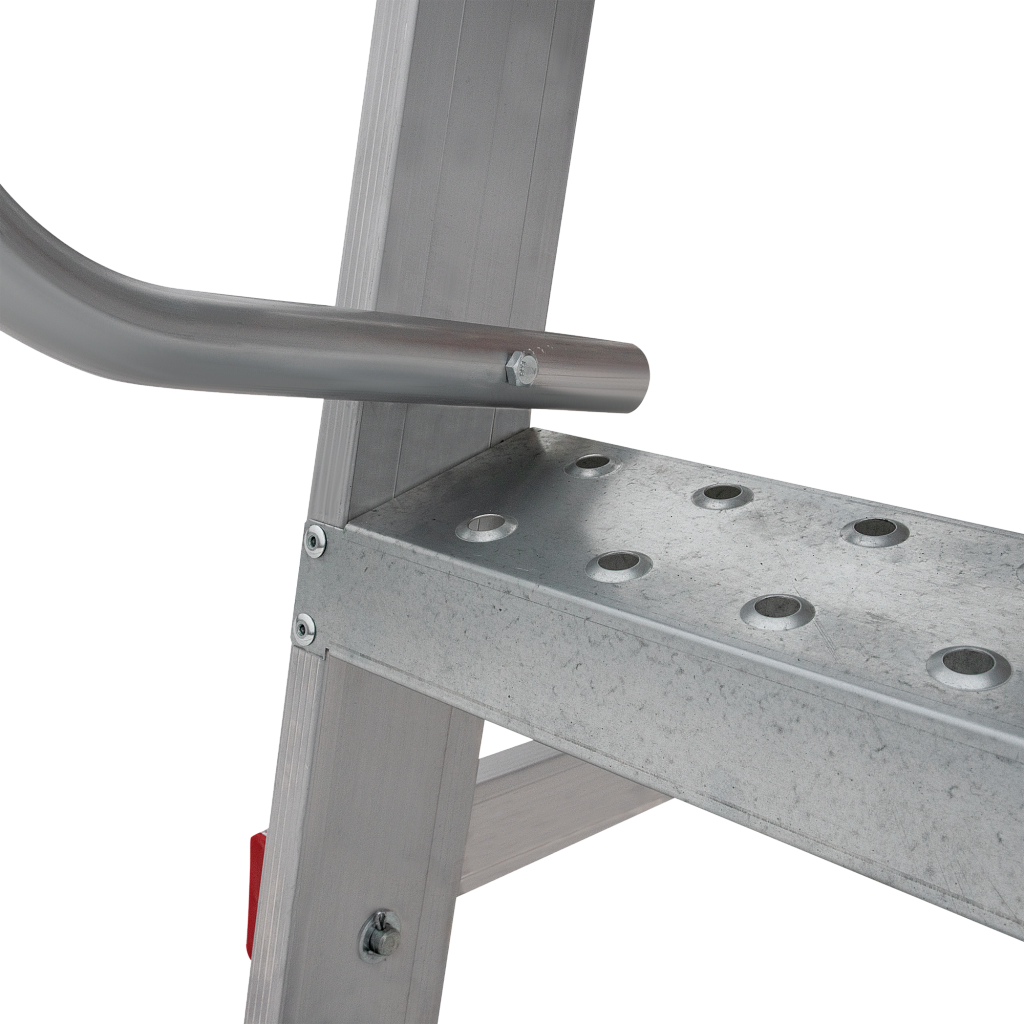 Лестница передвижная складная с площадкой NV 8000034