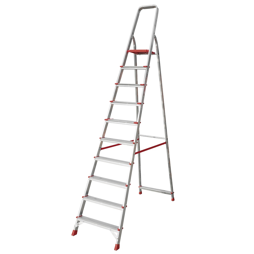 Стремянка с верхними ступенями 130 мм NV 3112