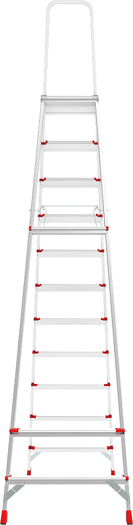 Алюминиевая стремянка, ст. 130 мм NV 3137