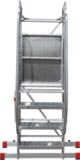 Лестница передвижная складная с площадкой NV 8000055