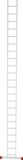 Single-section aluminium leaning rung ladder NV2210 sku 2210122