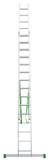 Two-section aluminium multipurpose ladder NV2220 sku 2220215