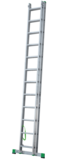 Two-section aluminium multipurpose ladder NV2220 sku 2220212