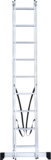 Лестница алюминиевая двухсекционная NV1220 артикул 1220209
