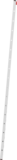 Профессиональная алюминиевая приставная лестница с развальцованными ступенями 80 мм NV 3214 артикул 3214116