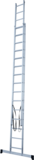 Лестница алюминиевая двухсекционная NV1220 артикул 1220215