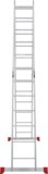 Лестница-трансформер алюминиевая, ширина 340 мм NV2320 артикул 2320406