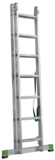 Two-section aluminium multipurpose ladder NV2220 sku 2220207