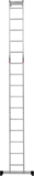 Лестница-трансформер алюминиевая с одной траверсой, ширина 340 мм NV1329 артикул 1329405