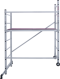 Mobile scaffold 3.0 m working height for indoor work NV1411