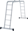 Лестница-трансформер алюминиевая, ширина 340 мм NV1320 артикул 1320245