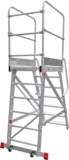 Mobile ladder with platform NV 8000045