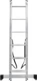 Лестница алюминиевая двухсекционная NV1220 артикул 1220206