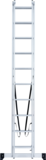 Two-section aluminum multipurpose ladder NV1220 sku 1220210