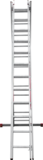 Three-section aluminum professional multipurpose ladder NV3230 sku 3230312