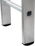 Single-section aluminium leaning ladder NV1210 sku 1210106