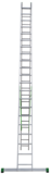 Two-section aluminium multipurpose ladder NV2220 sku 2220221