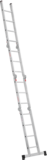 Лестница-трансформер алюминиевая с одной траверсой, ширина 340 мм NV1329 артикул 1329234