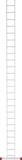 Single-section aluminium leaning rung ladder NV2210 sku 2210124