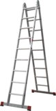 Профессиональная алюминиевая двухсекционная шарнирная лестница NV3310 артикул 3310209
