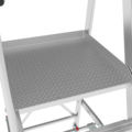 Industrial mobile folding stepladder with platform NV 5540