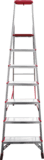 Aluminum professional stepladder with tool tray NV3115 sku 3115108