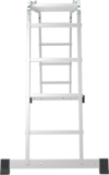 Aluminum multipurpose hinged ladder 400 mm width NV1322 sku 1322234