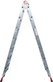 Профессиональная алюминиевая двухсекционная шарнирная лестница NV3310 артикул 3310207