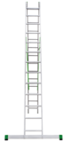 Two-section aluminium multipurpose ladder NV2220 sku 2220213