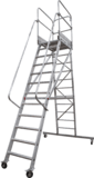 Лестница-стремянка разборная на колёсах с площадкой ВС-3,0 NV 8000068