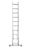 Two-section aluminium multipurpose ladder NV2220