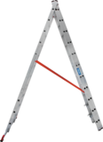 Three-section aluminum industrial multipurpose ladder NV5230 sku 5230311