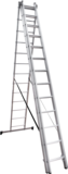 Three-section aluminum multipurpose ladder NV1230 sku 1230313