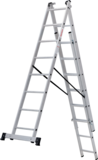 Three-section aluminum multipurpose ladder NV1230 sku 1230308