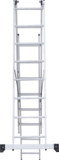 Лестница алюминиевая трехсекционная NV1230 артикул 1230308